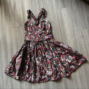 Marc Jacobs The Sun Dress Womens Size 0 Floral Print Sleeveless NEW